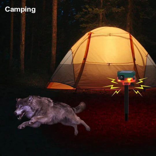 Bird and Pest Repellent with Solar Power and 360-Degree Coverage