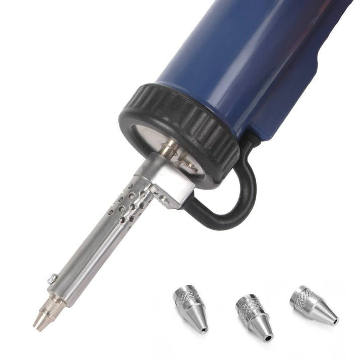Desoldering Tool with Trigger Control and Three Nozzles