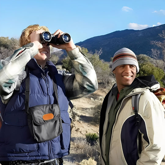 Binoculars with Adjustable Focus and Phone Mount