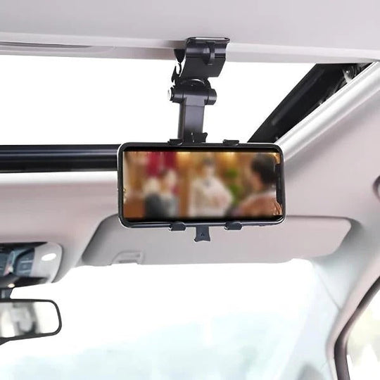 Car Phone Holder with Dashboard Mount and Adjustable Angle