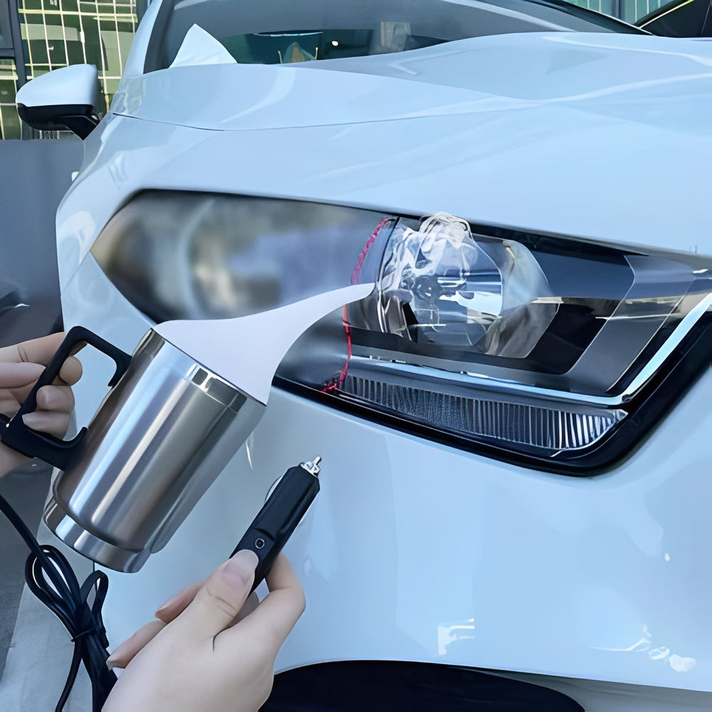 Headlight Restoration Kit with Vapor Application and Clarity Enhancer