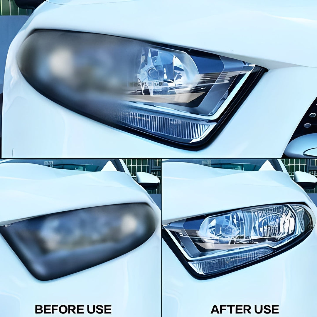 Headlight Restoration Kit with Vapor Application and Clarity Enhancer