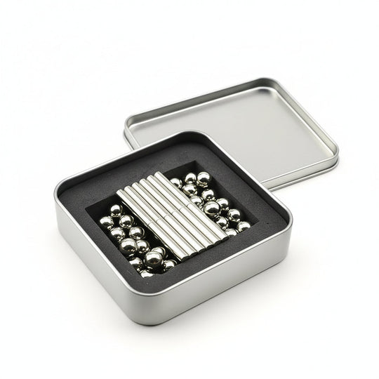 Building Toys with Magnetic Sticks and Balls