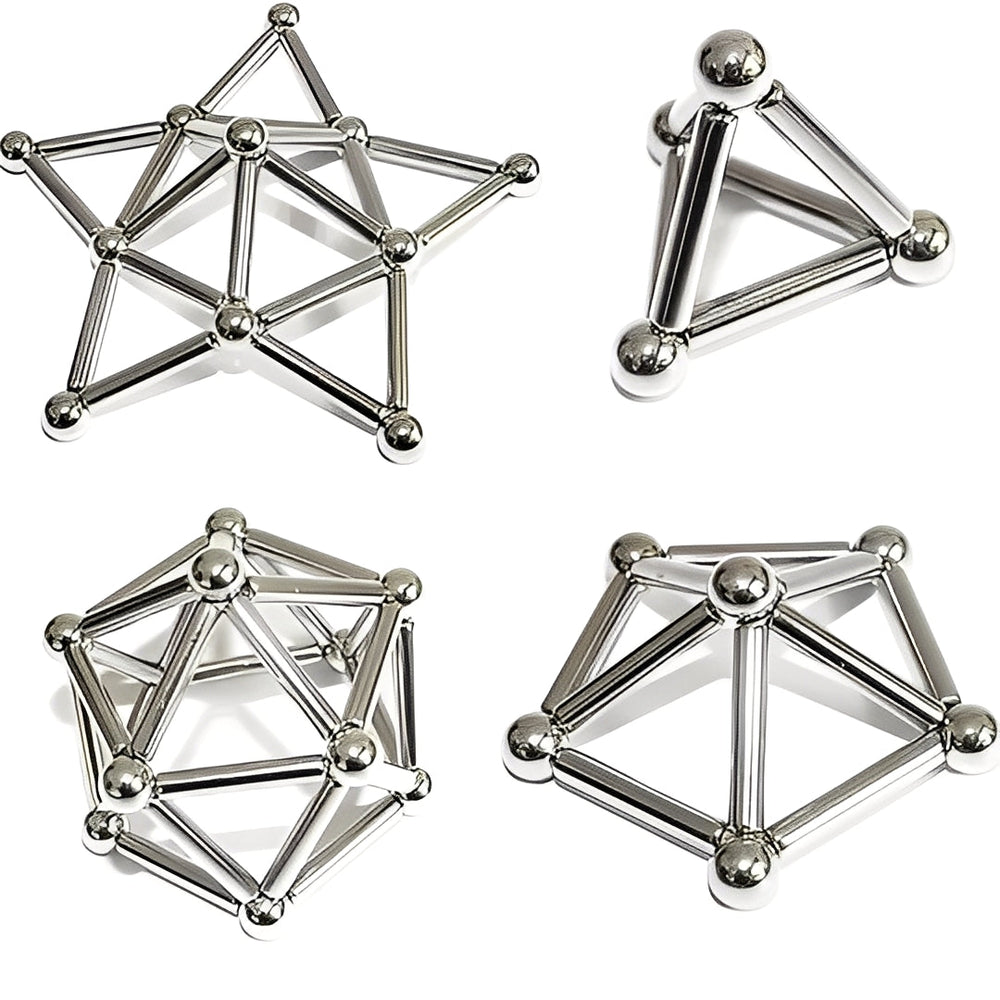 Building Toys with Magnetic Sticks and Balls