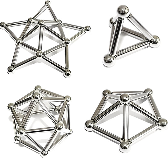 Building Toys with Magnetic Sticks and Balls