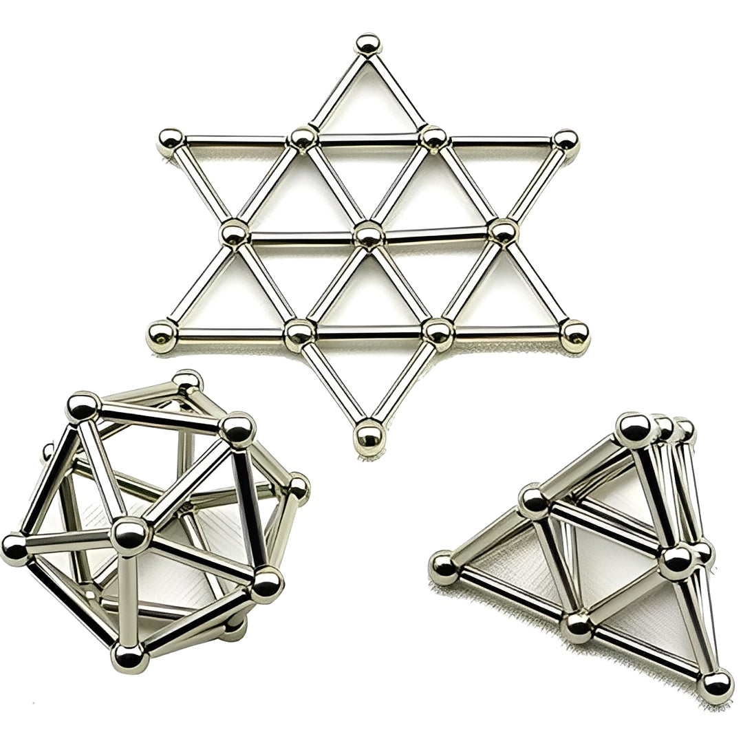 Building Toys with Magnetic Sticks and Balls