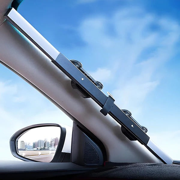 Car Sunshade with Foldable Design and UV Protection