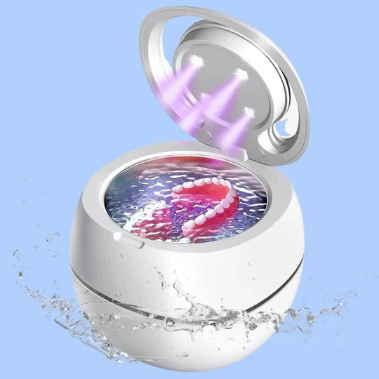 Denture Cleaner with Ultrasonic Technology and 300ml Tank