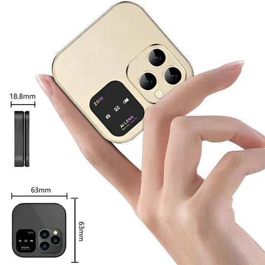 Foldable Smartphone with Dual SIM and Compact Design