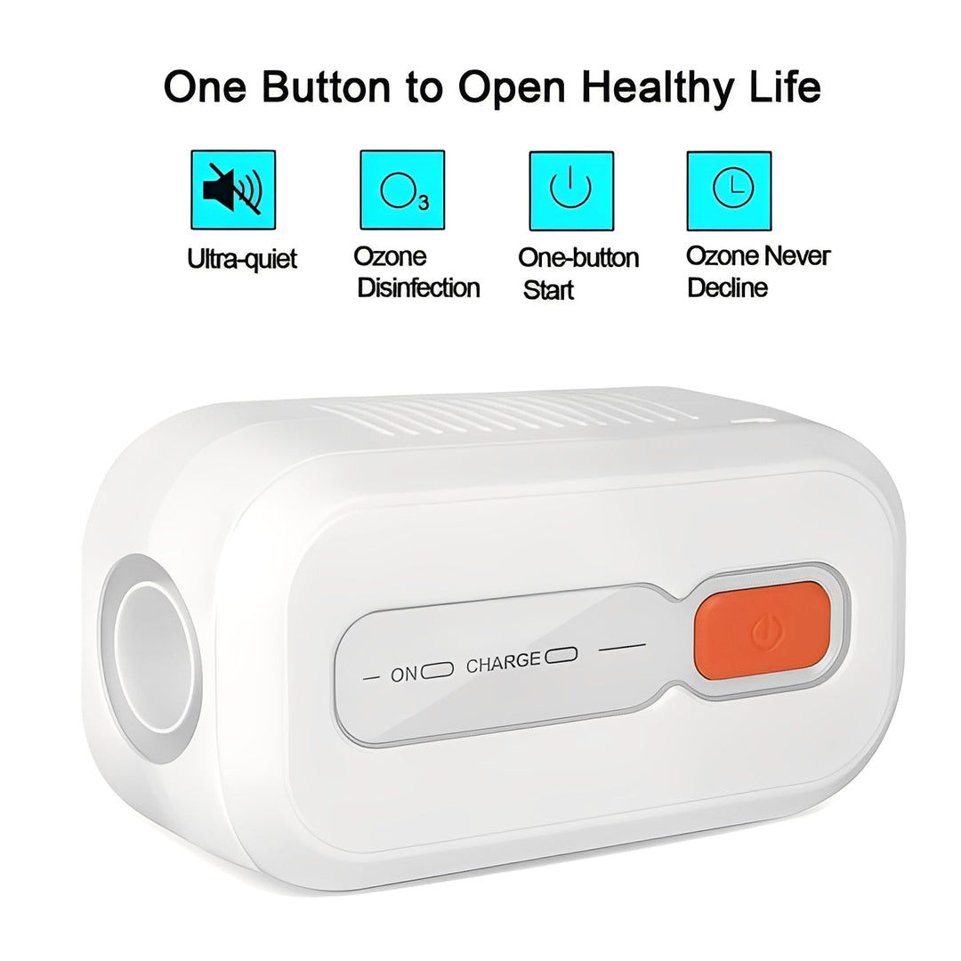 CPAP Cleaner with Portable Design and Rechargeable Battery