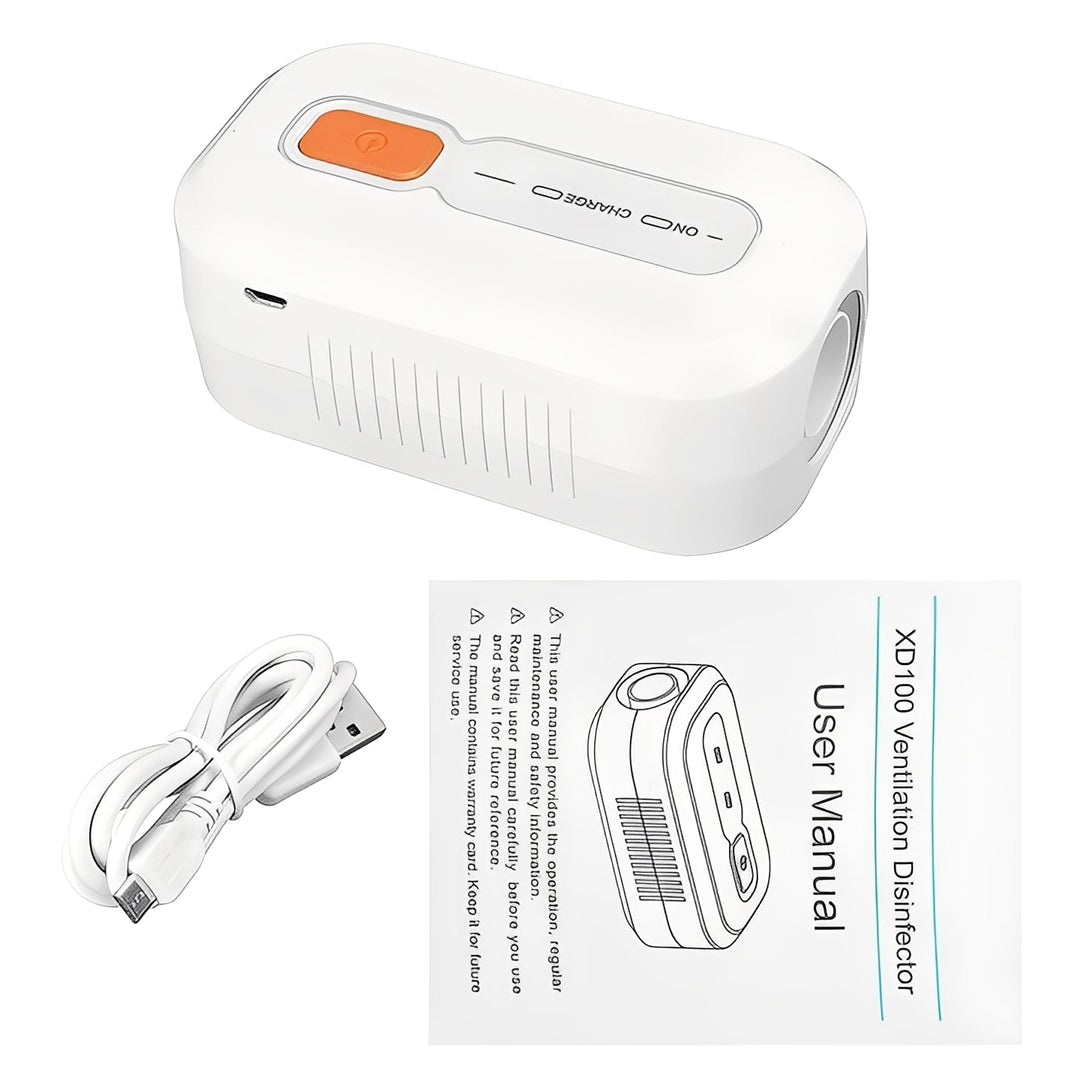 CPAP Cleaner with Portable Design and Rechargeable Battery