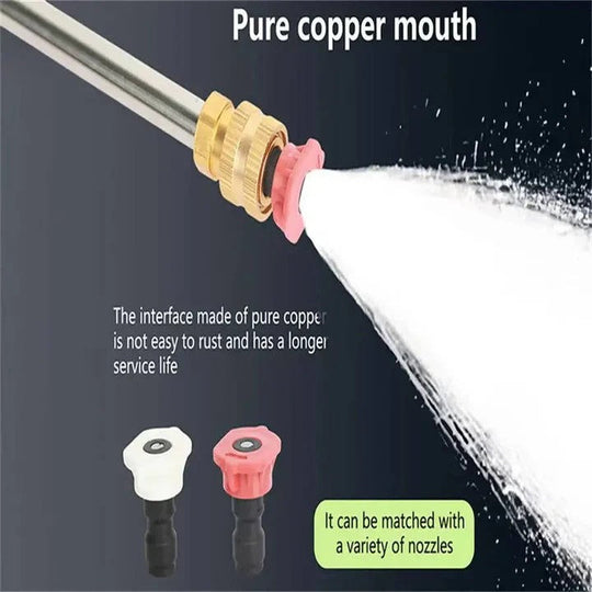 Cordless Water Spray Gun with Battery and Dual Modes