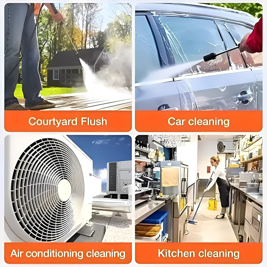 Cordless Water Spray Gun with Battery and Dual Modes