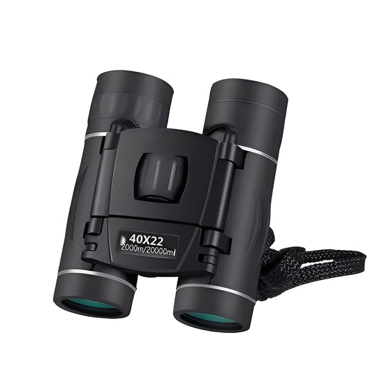 Binoculars with 40x Magnification and Foldable Design