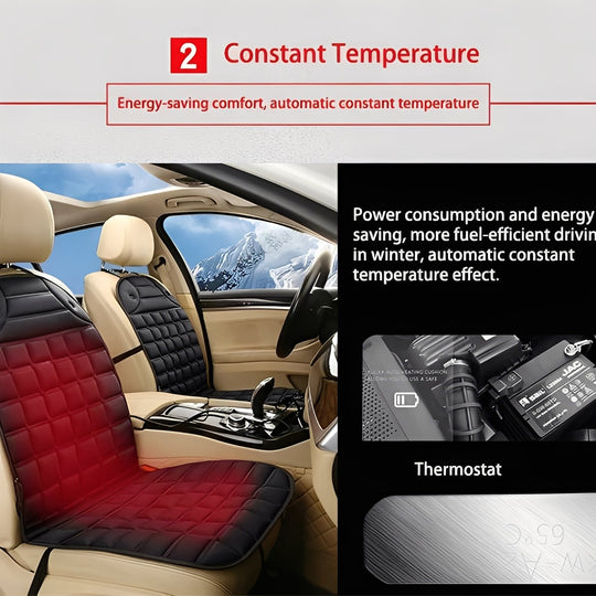 Car Seat Heater with Adjustable Temperature Control
