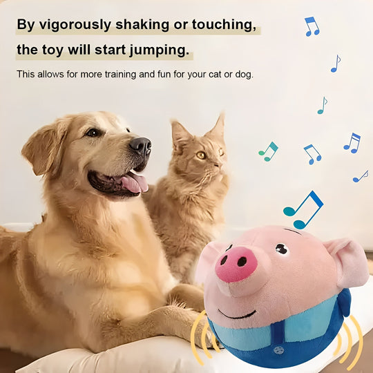 Dog Toy with Music Activation and Motion Sensor