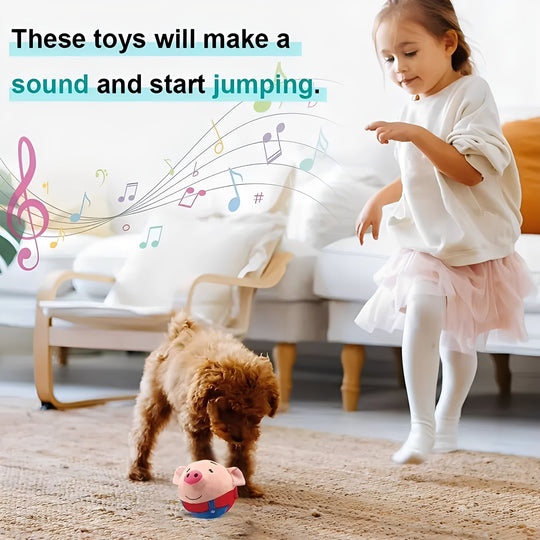 Dog Toy with Music Activation and Motion Sensor