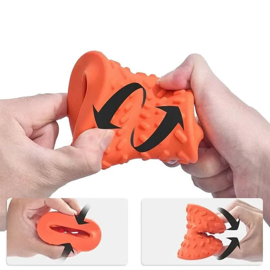 Dog Chew Toy with Treat Dispenser and Training Benefits