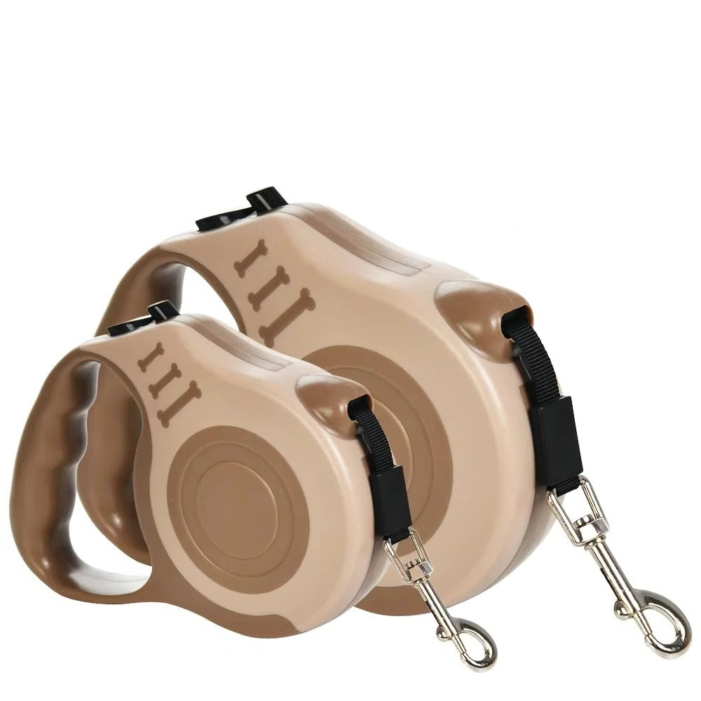 Dog Leash with Retractable Design and Durable Nylon