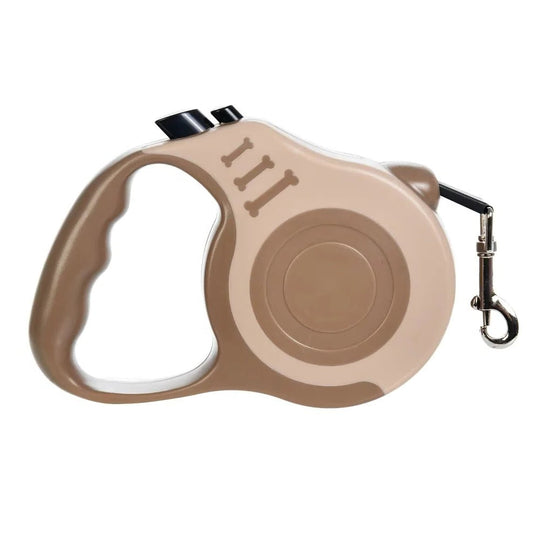 Dog Leash with Retractable Design and Durable Nylon