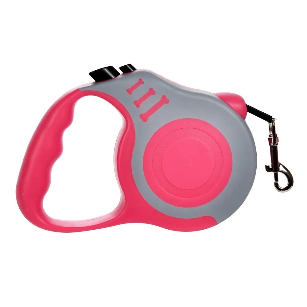 Dog Leash with Retractable Design and Durable Nylon