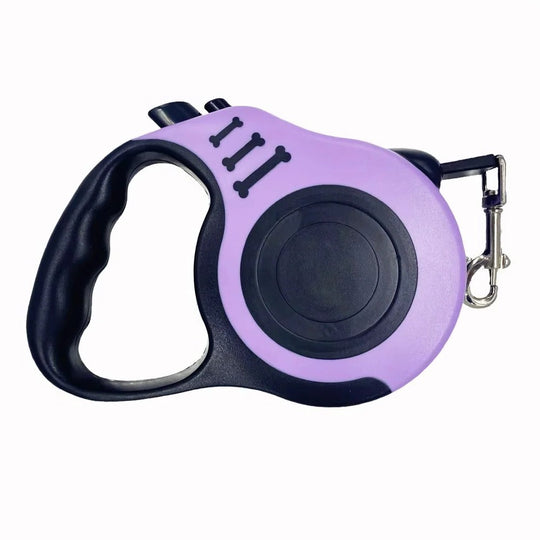 Dog Leash with Retractable Design and Durable Nylon