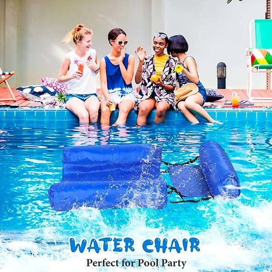 Water Chair with Backrest and Floating Design