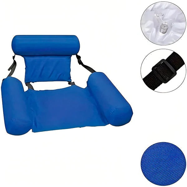 Water Chair with Backrest and Floating Design