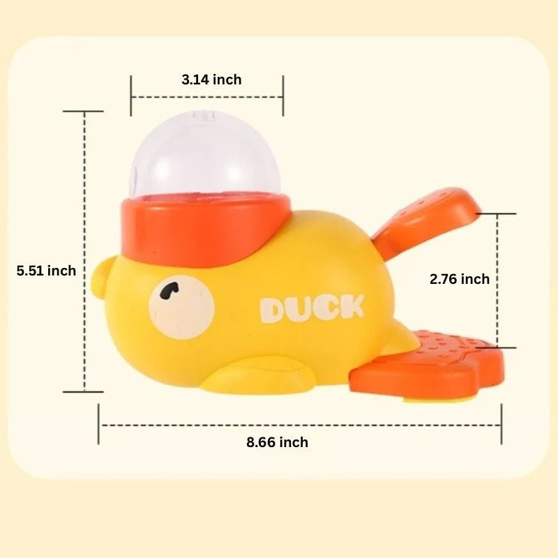 Dog Puzzle Feeder with Duck Shape and Interactive Design