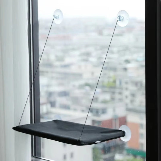 Cat Window Hammock with Suction Cups and Cozy Design