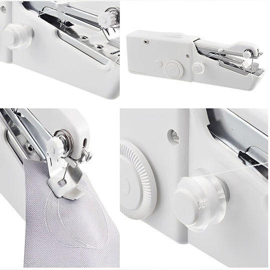 Handheld Sewing Machine with Battery Operation and Lightweight Design
