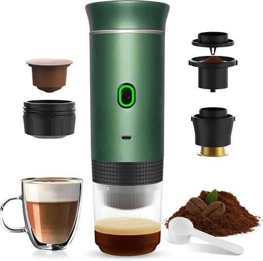Coffee Maker with USB Power and Multiple Brewing Modes