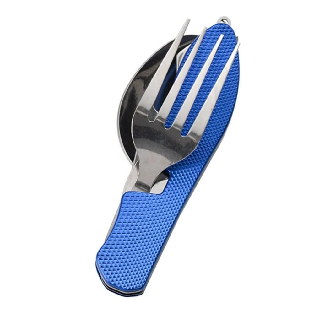 Camping Utensil Set with Fork and Spoon