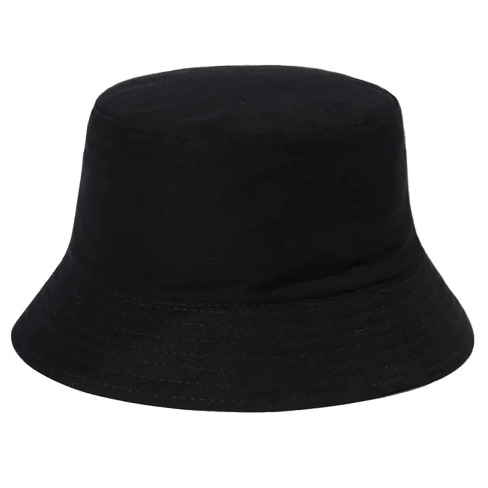Denim Bucket Hat with Foldable Design and Cotton Comfort