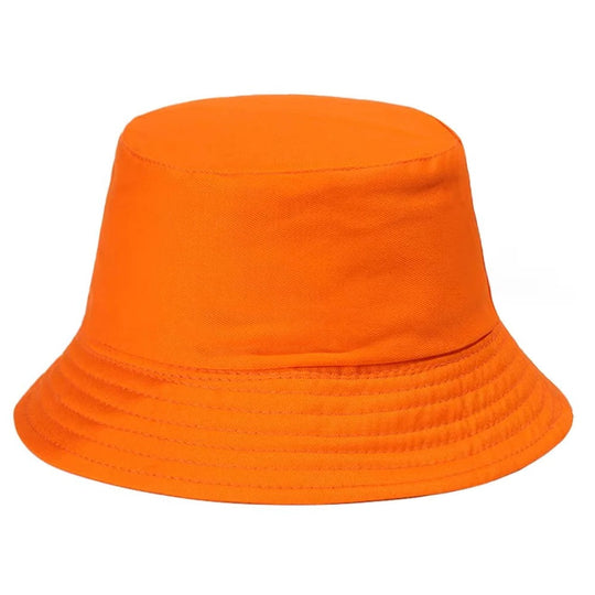 Denim Bucket Hat with Foldable Design and Cotton Comfort