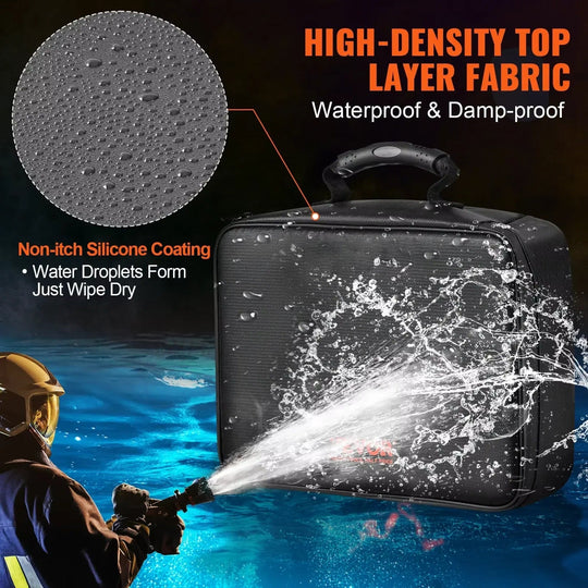 Document Organizer with Durable Handles and Secure Zippers