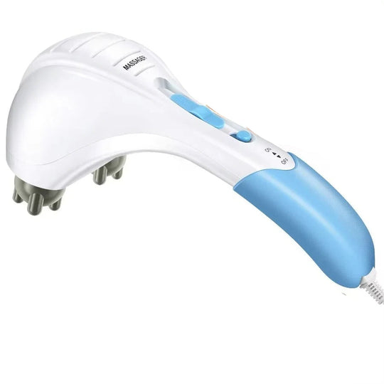Handheld Massager with Dual Vibration and Adjustable Intensity