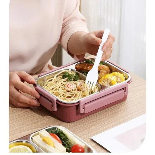 Food Container with Insulation and Stainless Steel