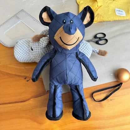 Dog Toy with Squeaker and Plush Design