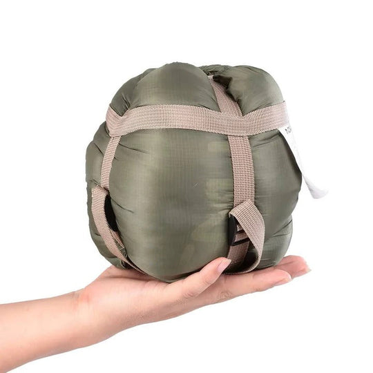 Camping Sleeping Bag with Waterproof Design and Lightweight Fabric