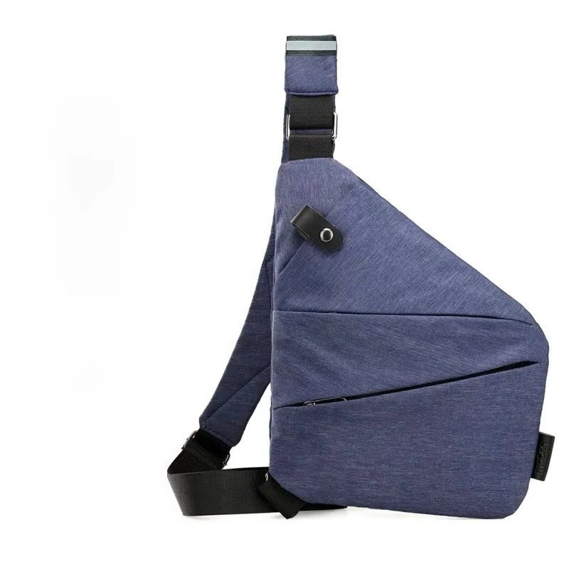 Crossbody Sling Bag with Adjustable Strap and Padded Back