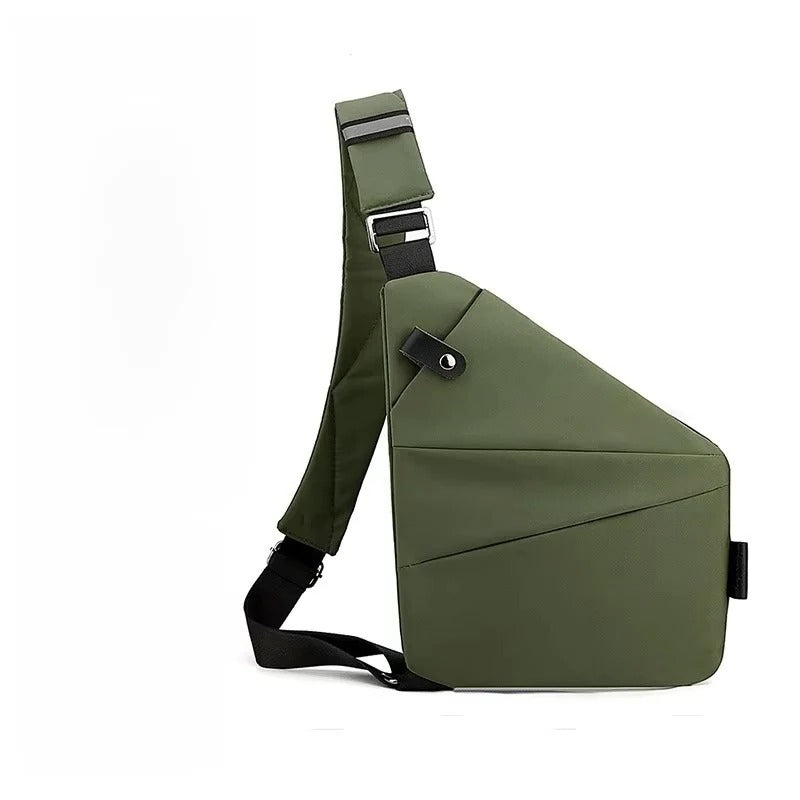 Crossbody Sling Bag with Adjustable Strap and Padded Back