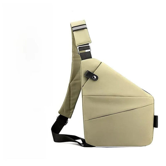 Crossbody Sling Bag with Adjustable Strap and Padded Back