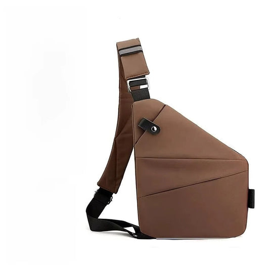 Crossbody Sling Bag with Adjustable Strap and Padded Back