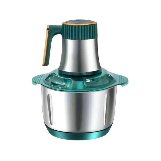 Food Chopper with Electric Operation and Stainless Steel Blades