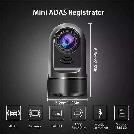 Dash Camera with 1080P Resolution and Night Vision