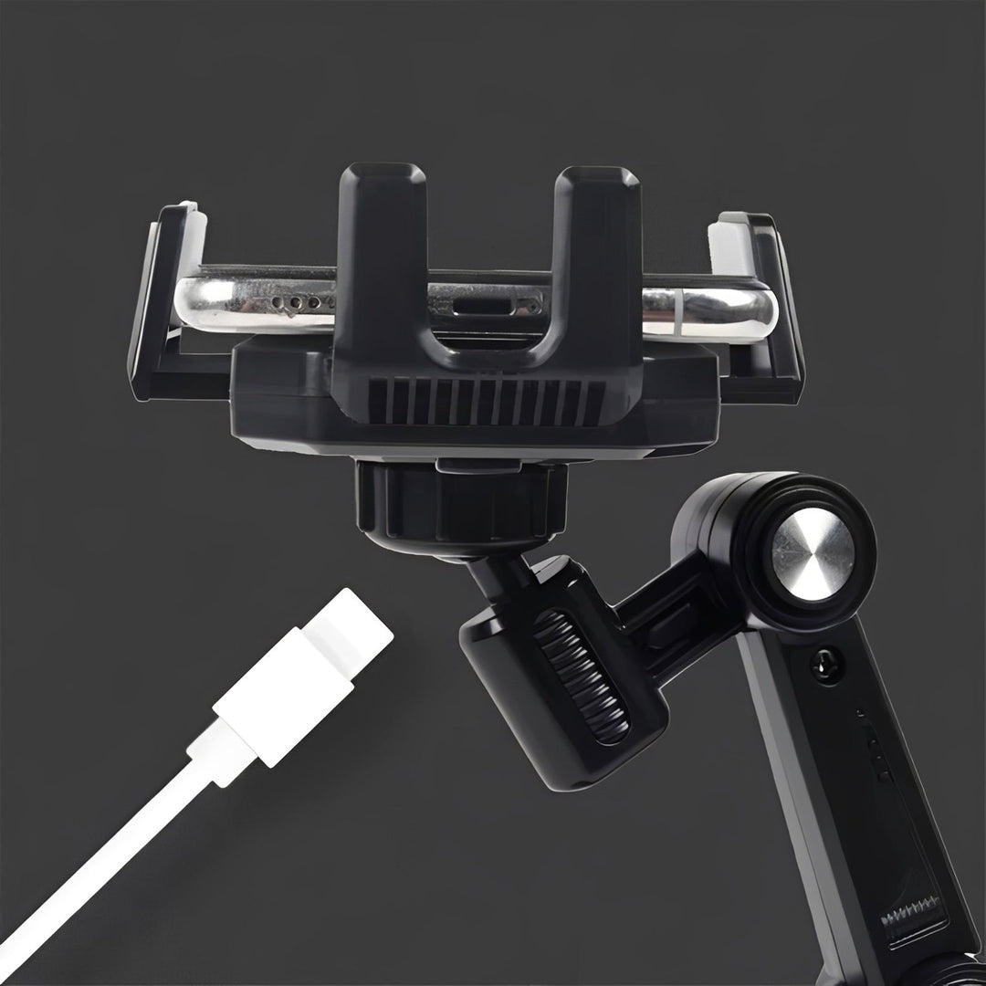 Car Phone Mount with Adjustable Dashboard and Windshield Design