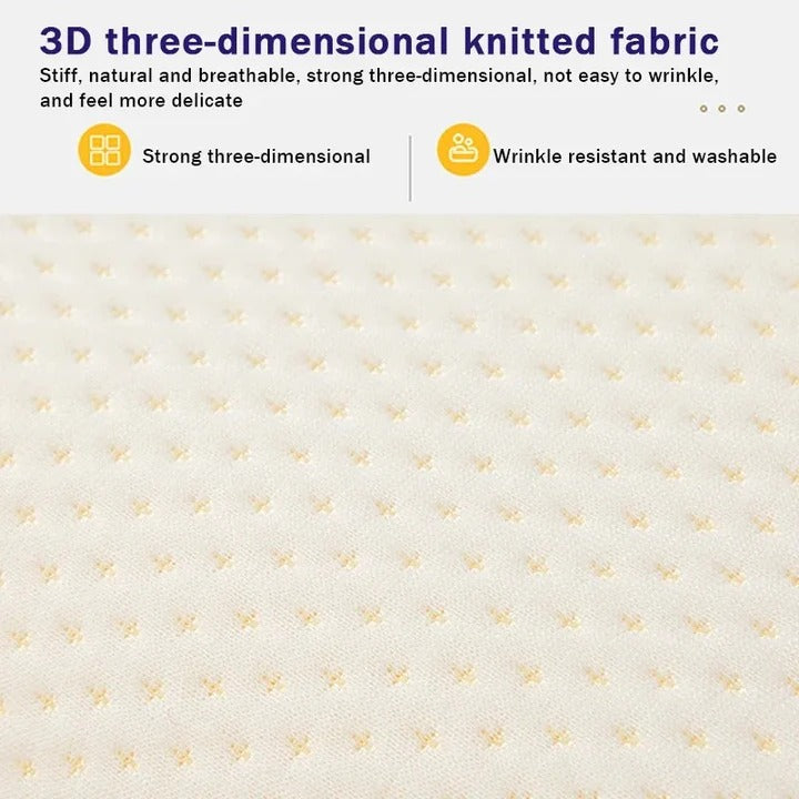 Couple Pillow with Memory Foam and L-Shaped Design