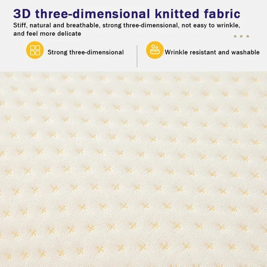 Couple Pillow with Memory Foam and L-Shaped Design