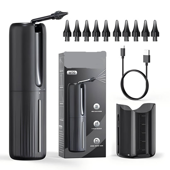 Ear Cleaning Device with Water-Based Rinsing and USB Rechargeable Battery